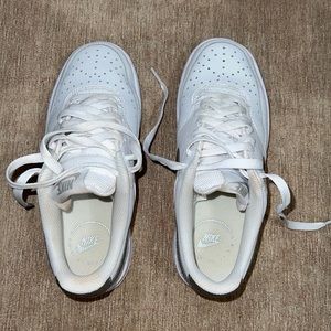 Nike Air Force 1s white and grey